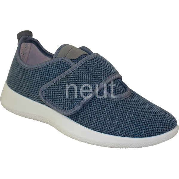 Basket Orthopédique Femme NEUT Bleue à Velcro