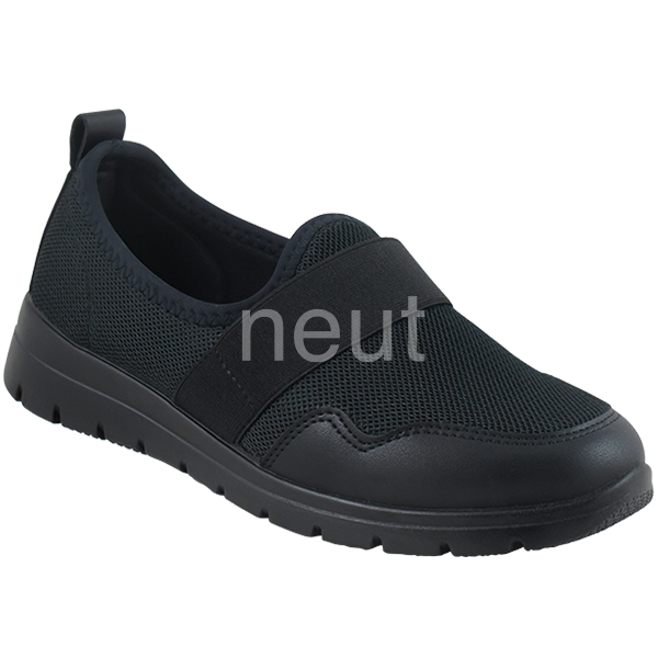 Basket Orthopédique Femme NEUT Noire Élastique