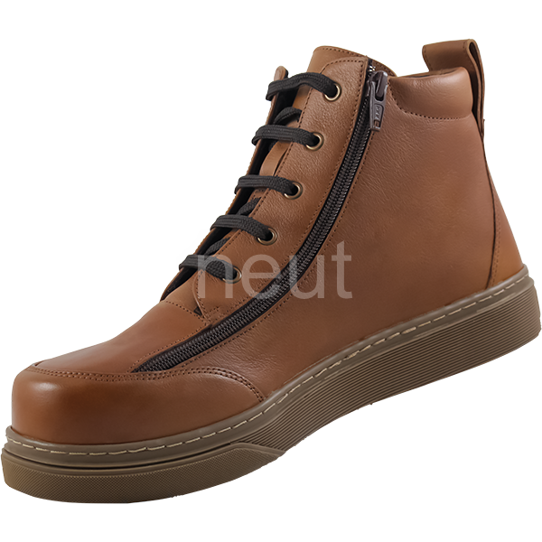 basket orthopédique femme neut frenchy cuir camel 2