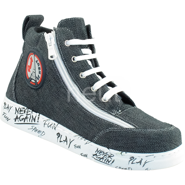 basket orthopédique femme neut frenchy toile bleu jeans 1