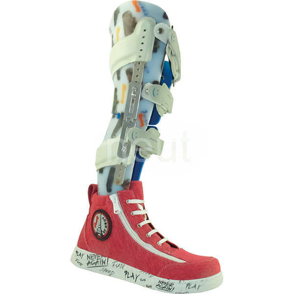 basket orthopedique femme neut frenchy toile rouge 6