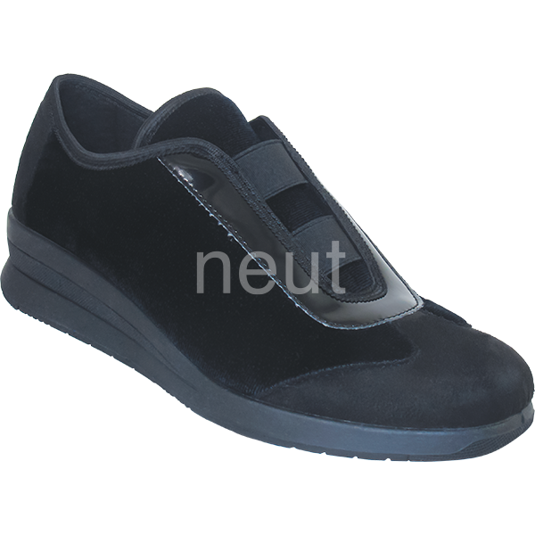 basket orthopédique femme neut naturel noir