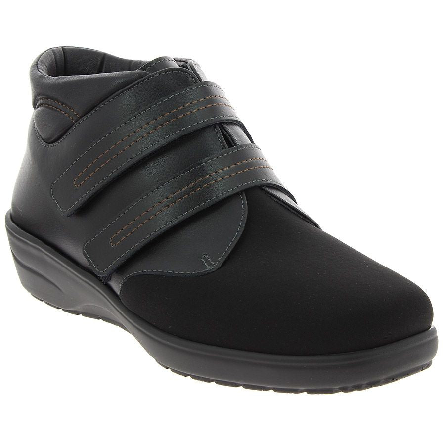bottines orthopédiques femme noir
