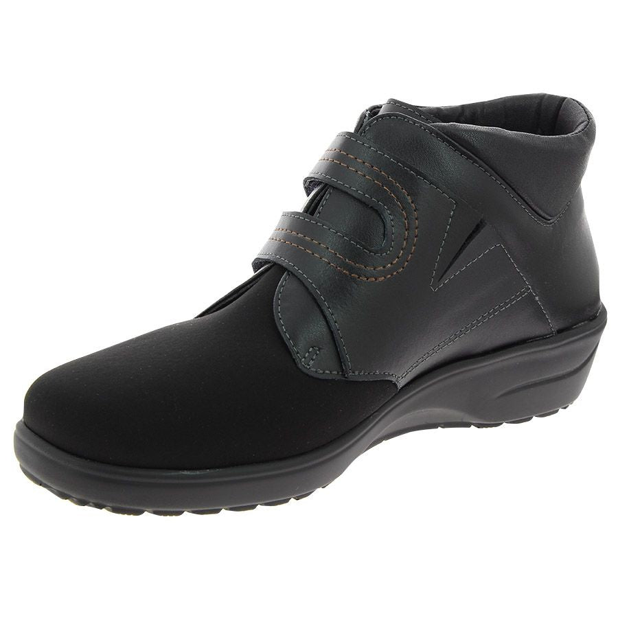 bottines orthopédiques femme noir