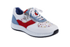 Basket Orthopédique Femme ADOUR Blanc et Rouge