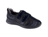 Basket Orthopédique Femme ADOUR Noir et Bleu vernis