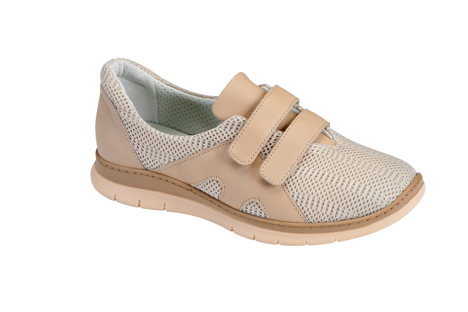 Basket Orthopédique Femme ADOUR Beige Respirante