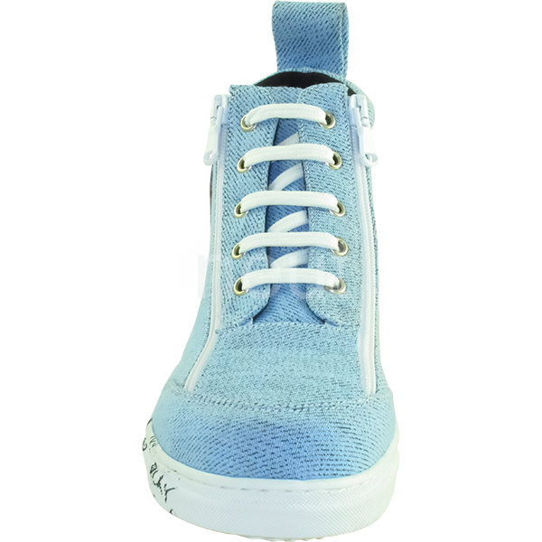 basket orthopédique femme neut frenchy toile bleu ciel 3