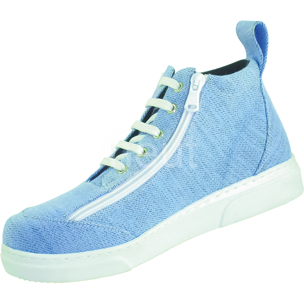 basket orthopédique femme neut frenchy toile bleu ciel 4