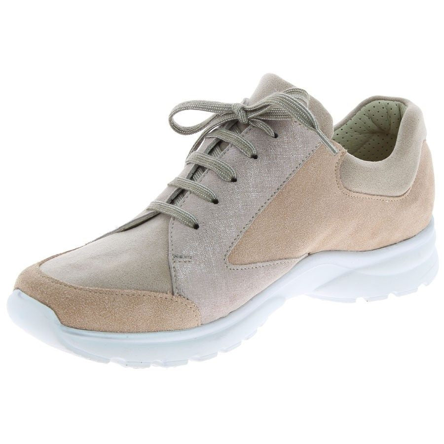 Basket Orthopédique Femme PODOWELL Beige et Rose