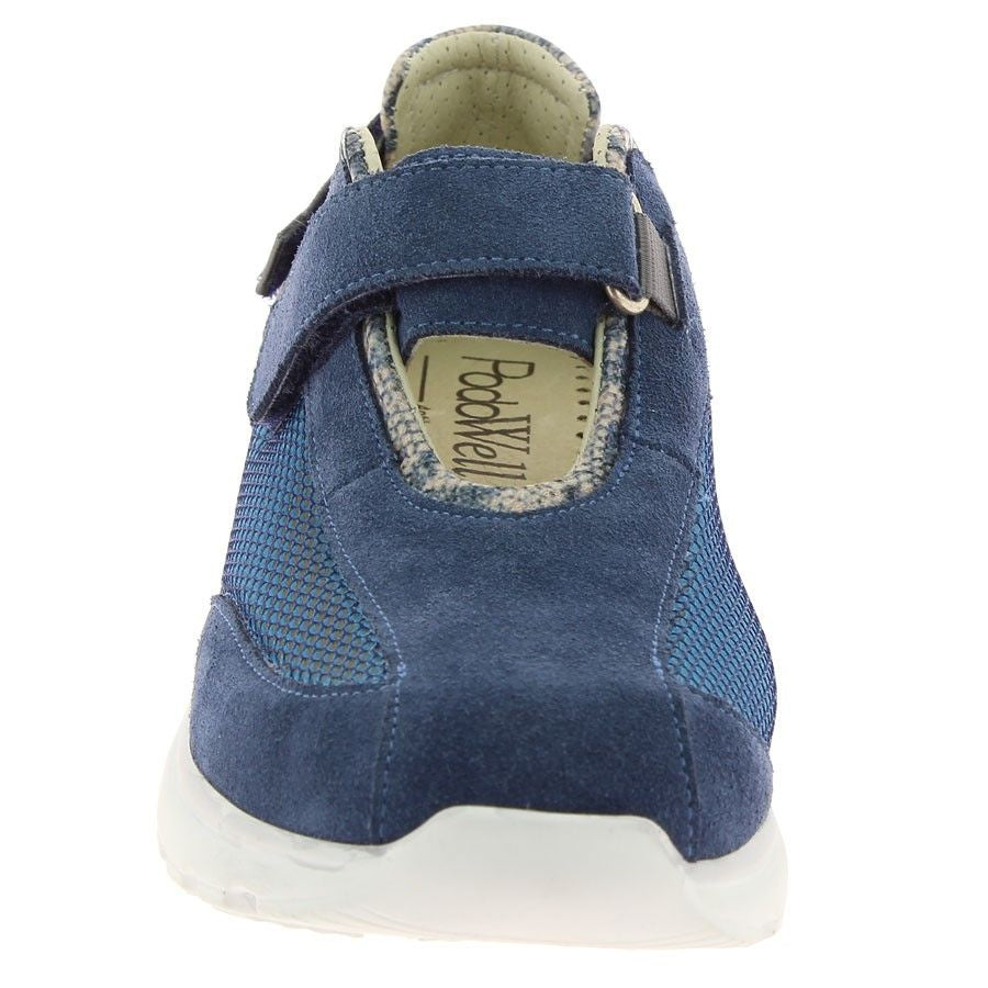 Basket Orthopédique Femme PODOWELL Mikaela Bleue