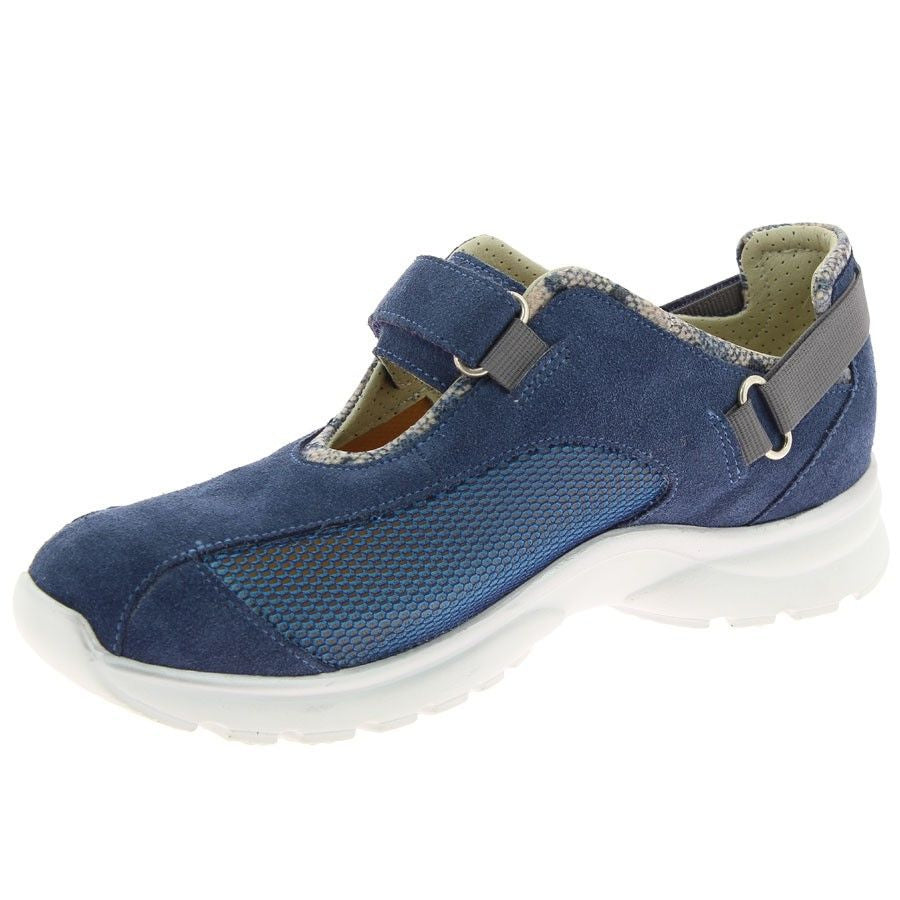 Basket Orthopédique Femme PODOWELL Mikaela Bleue