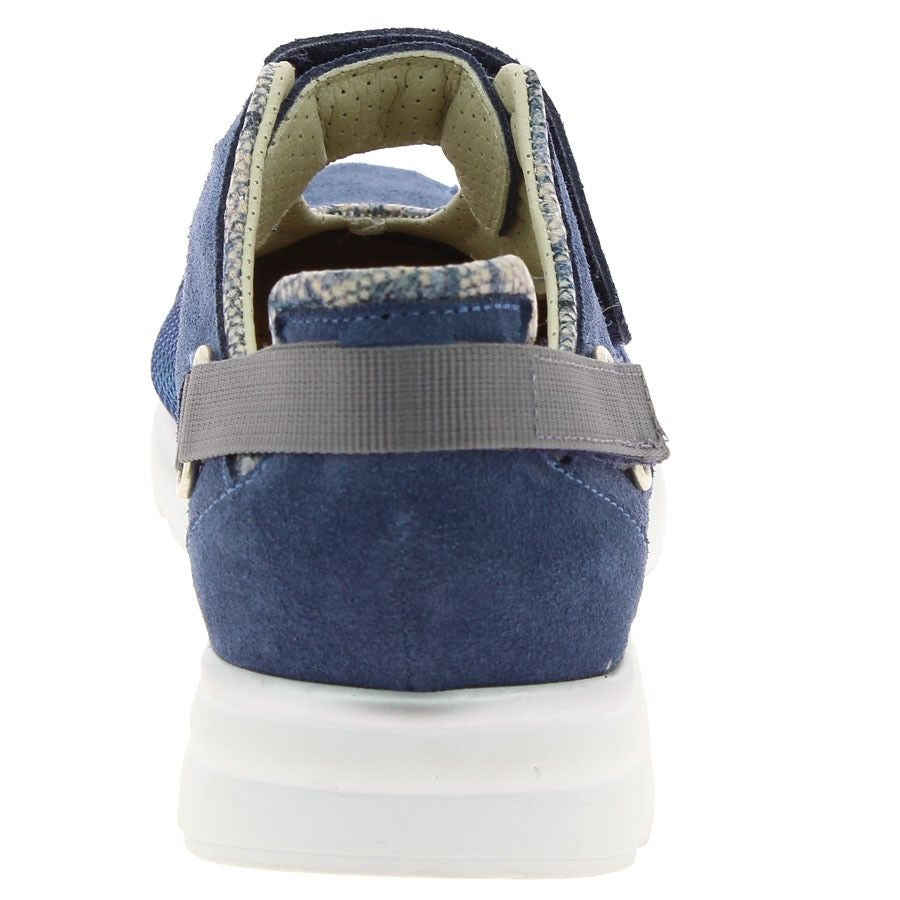 Basket Orthopédique Femme PODOWELL Mikaela Bleue