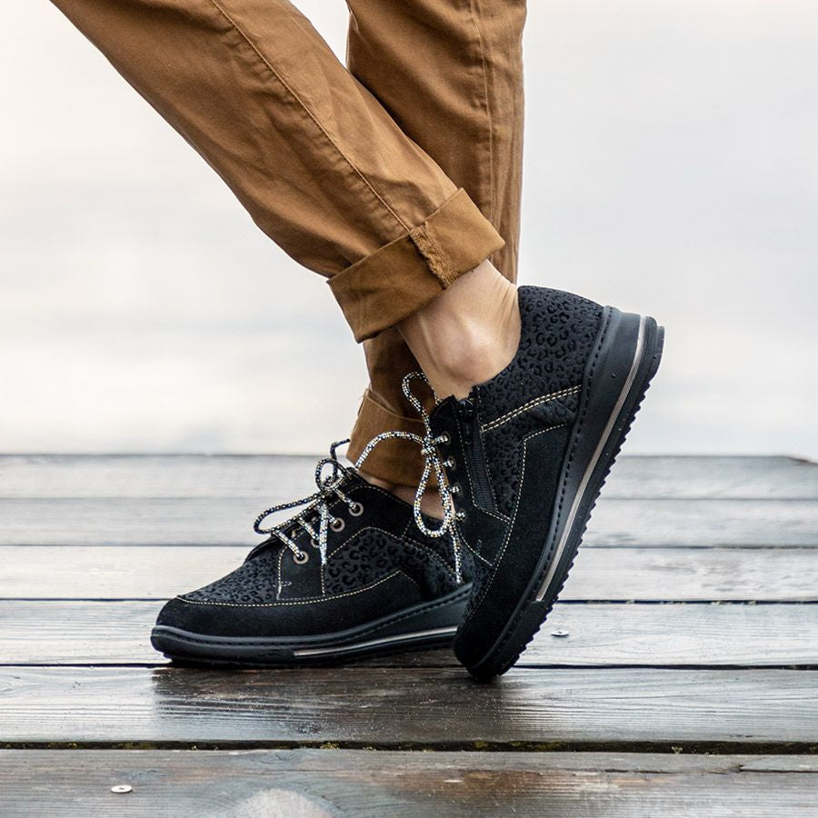 Baskets Orthopédiques Confortables Femme/homme En Cuir - Soutien Voûte Plantaire - Semelle Caoutchouc Souple - Sans Lacets