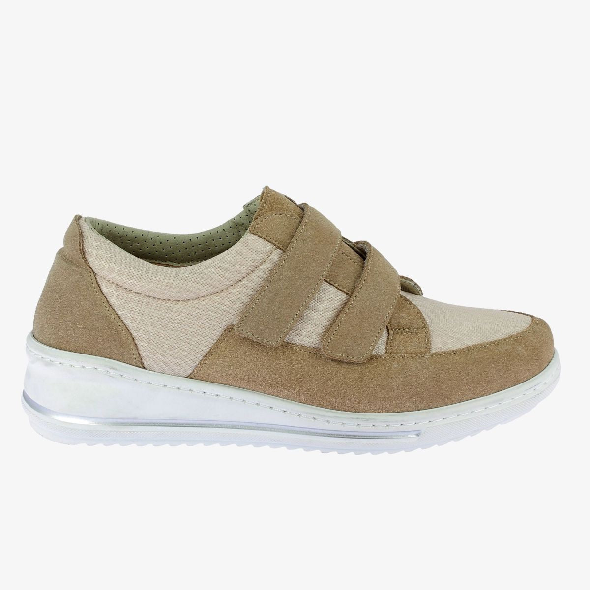 Basket Orthopédique Femme PODOWELL Suzie Beige