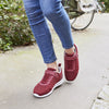 Basket Orthopédique Femme PODOWELL Valia Rouge