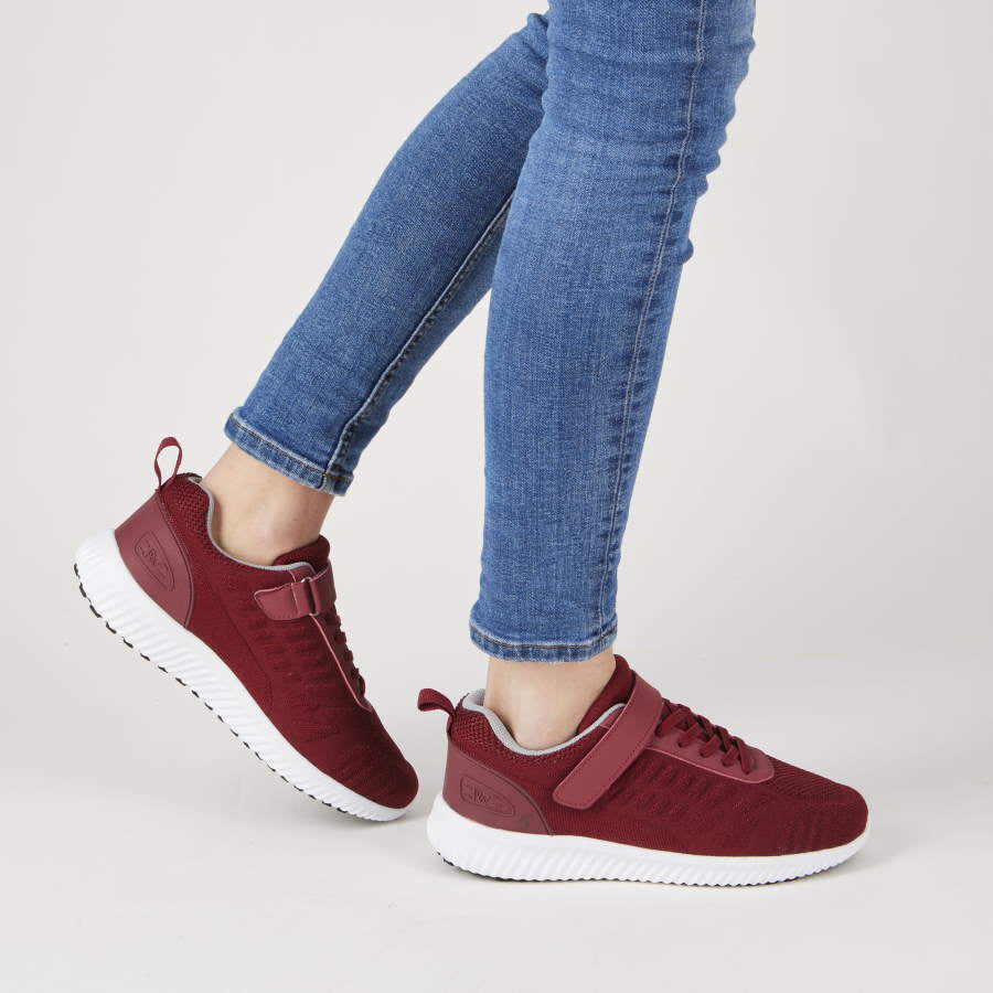 Basket Orthopédique Femme PODOWELL Valia Rouge