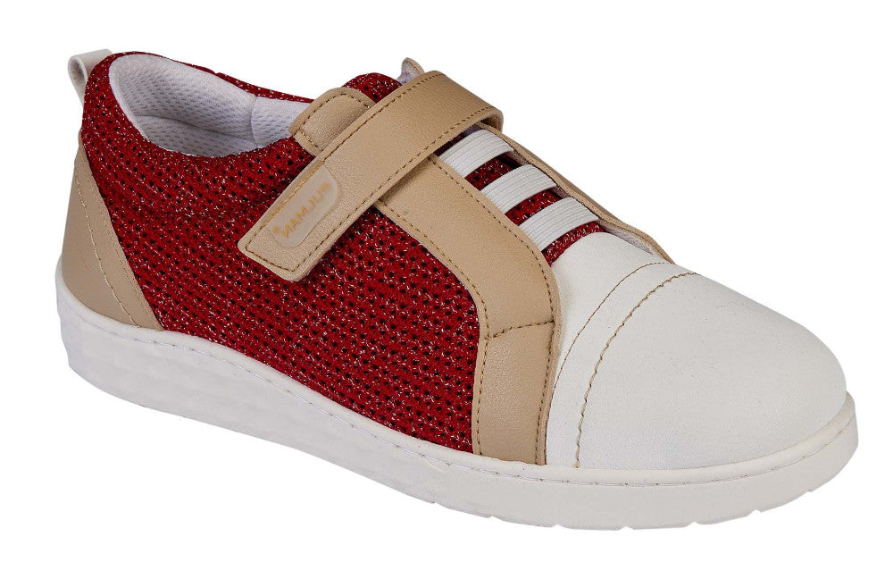 Baskets Orthopédiques PULMAN Rouge et Blanc