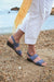 sandale orthopédique femme ADOUR bleu