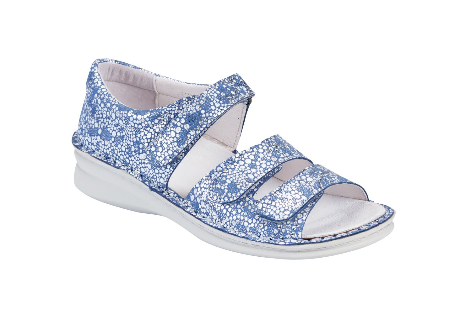 sandale orthopédique femme ADOUR bleu