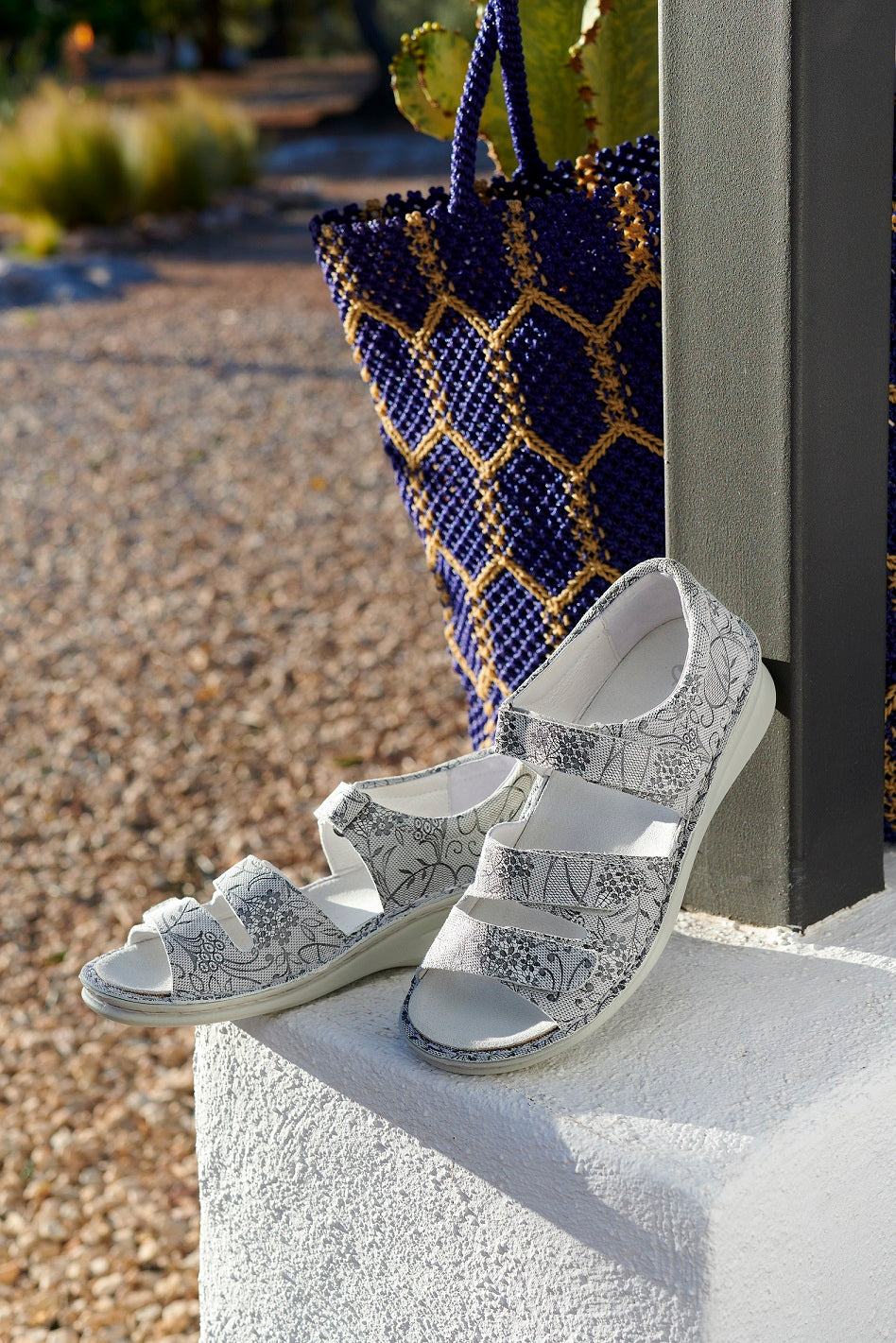 sandale orthopédique femme ADOUR blanche