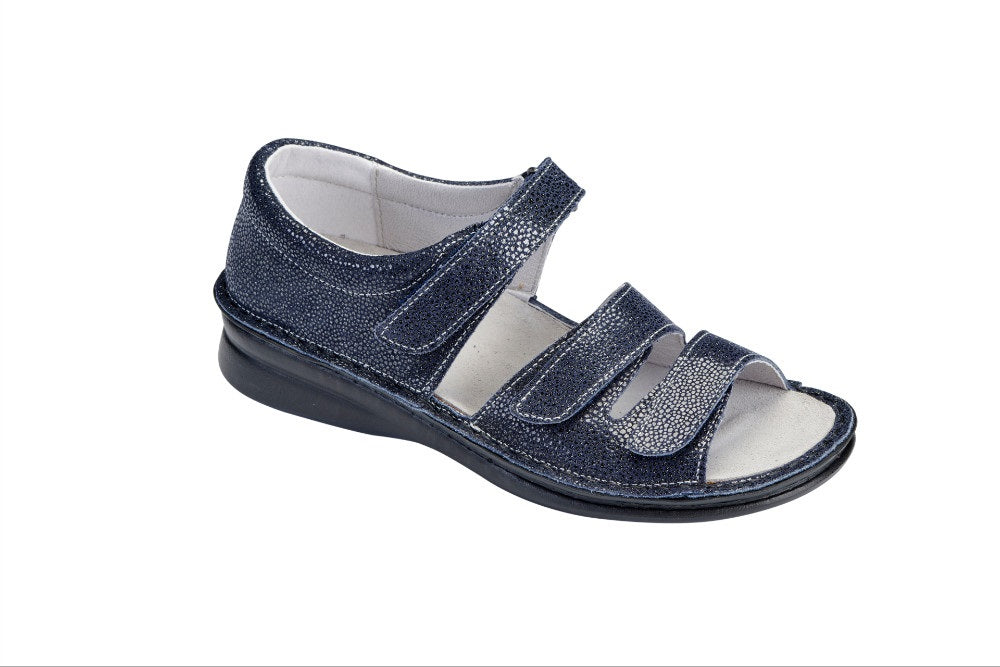 sandale orthopédique femme ADOUR bleu