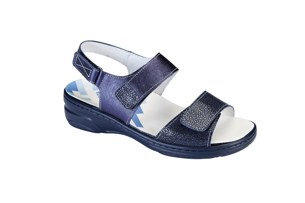 sandale orthopédique femme ADOUR bleu marine