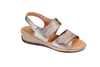 sandale orthopédique femme ADOUR argent