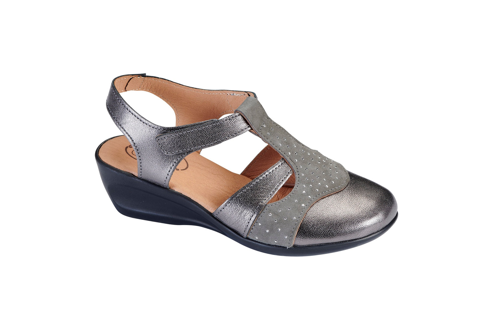 sandale orthopédique femme ADOUR gris