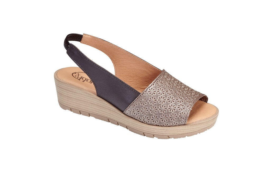 sandale orthopédique femme ADOUR marron