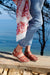 sandale orthopédique femme ADOUR orange