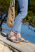 sandale orthopédique femme BRUMAN argent