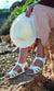 sandale orthopédique femme BRUMAN blanc