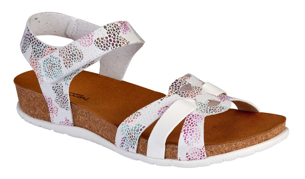 sandale orthopédique femme BRUMAN blanc
