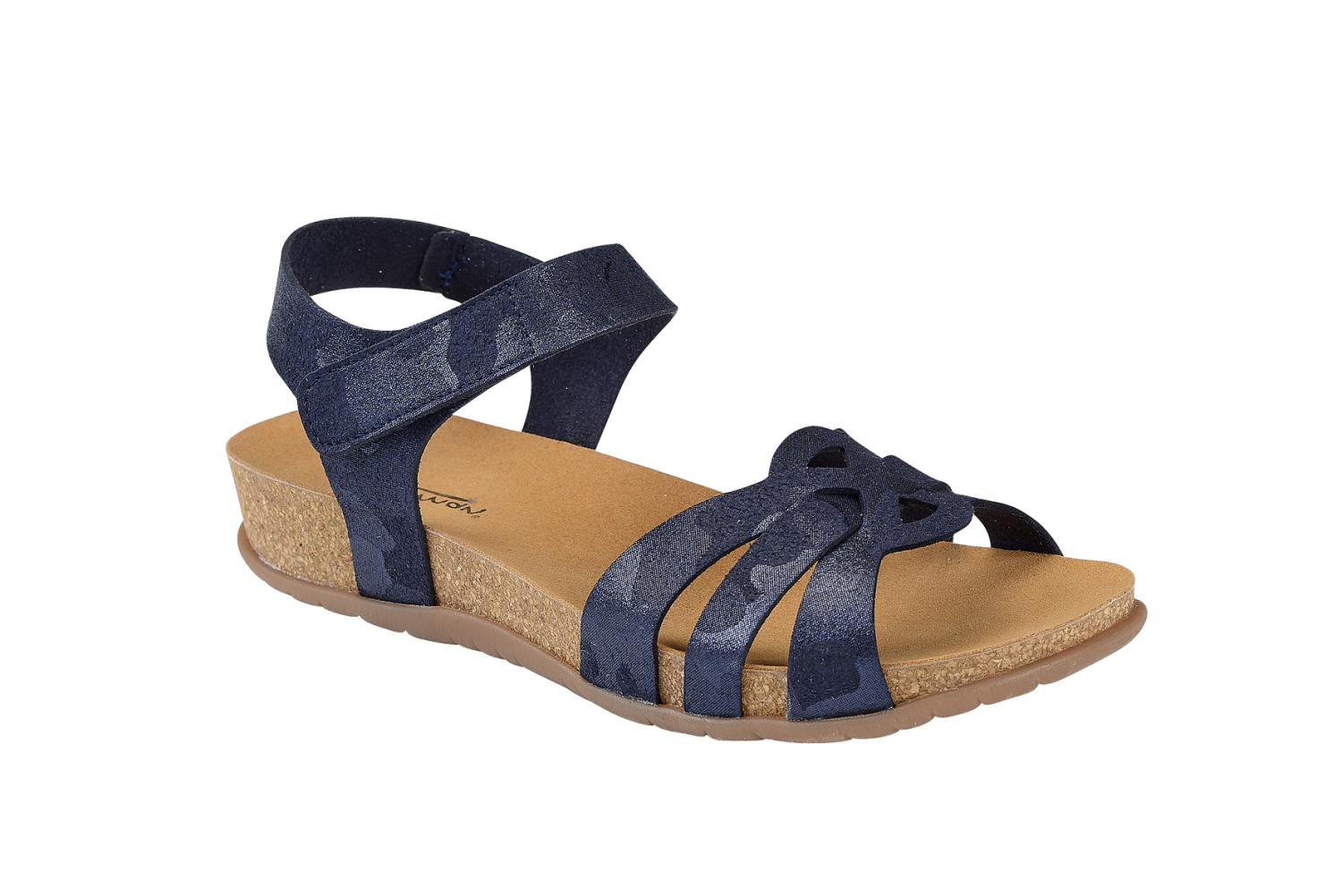 sandale orthopédique femme BRUMAN bleu