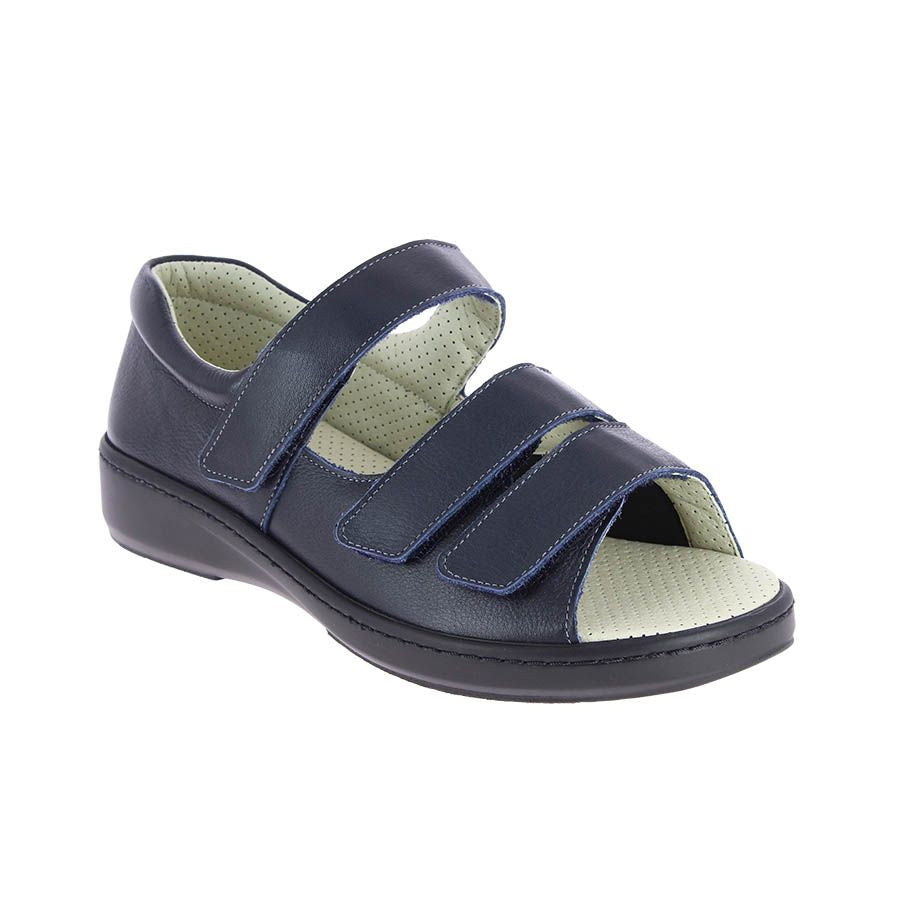 sandale orthopédique femme podowell bleu marine