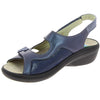 sandale orthopédique femme podowell bleu marine