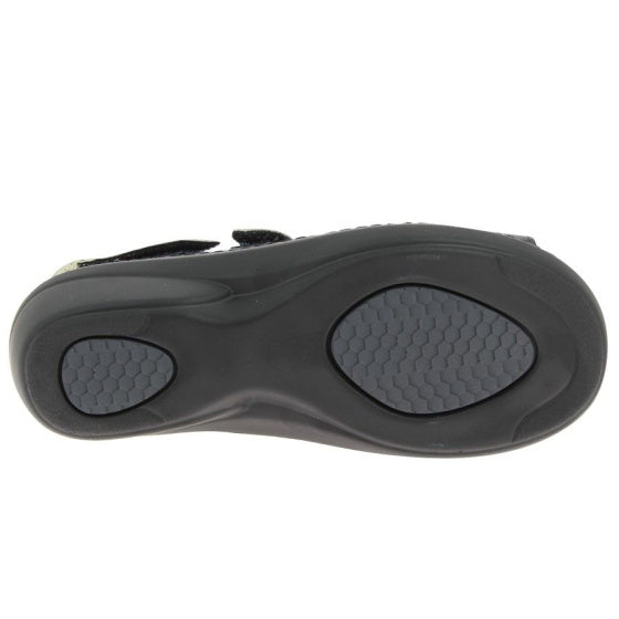 sandale orthopédique femme podowell noir