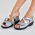 sandale orthopédique femme podowell argent
