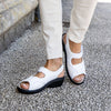 sandale orthopédique femme podowell blanc
