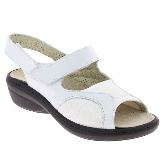 sandale orthopédique femme podowell blanc