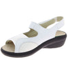 sandale orthopédique femme podowell blanc