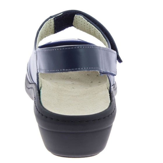 sandale orthopédique femme podowell bleu