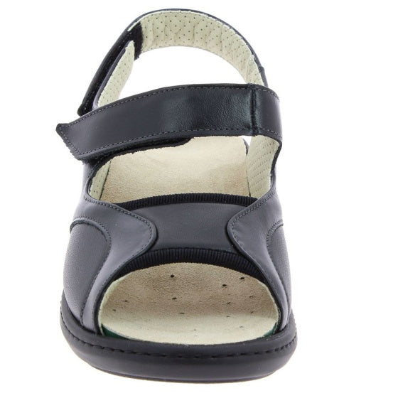 sandale orthopédique femme podowell noir