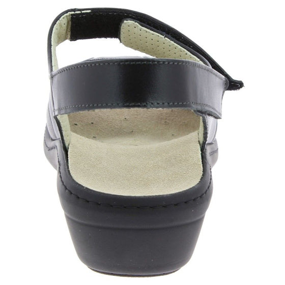 sandale orthopédique femme podowell noir