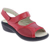 sandale orthopédique femme podowell rouge