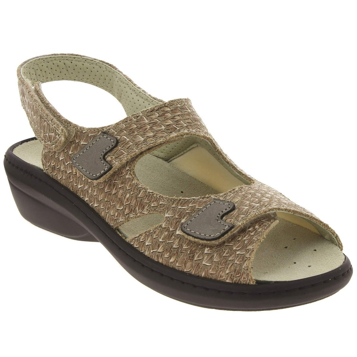 sandale orthopédique femme podowell sable