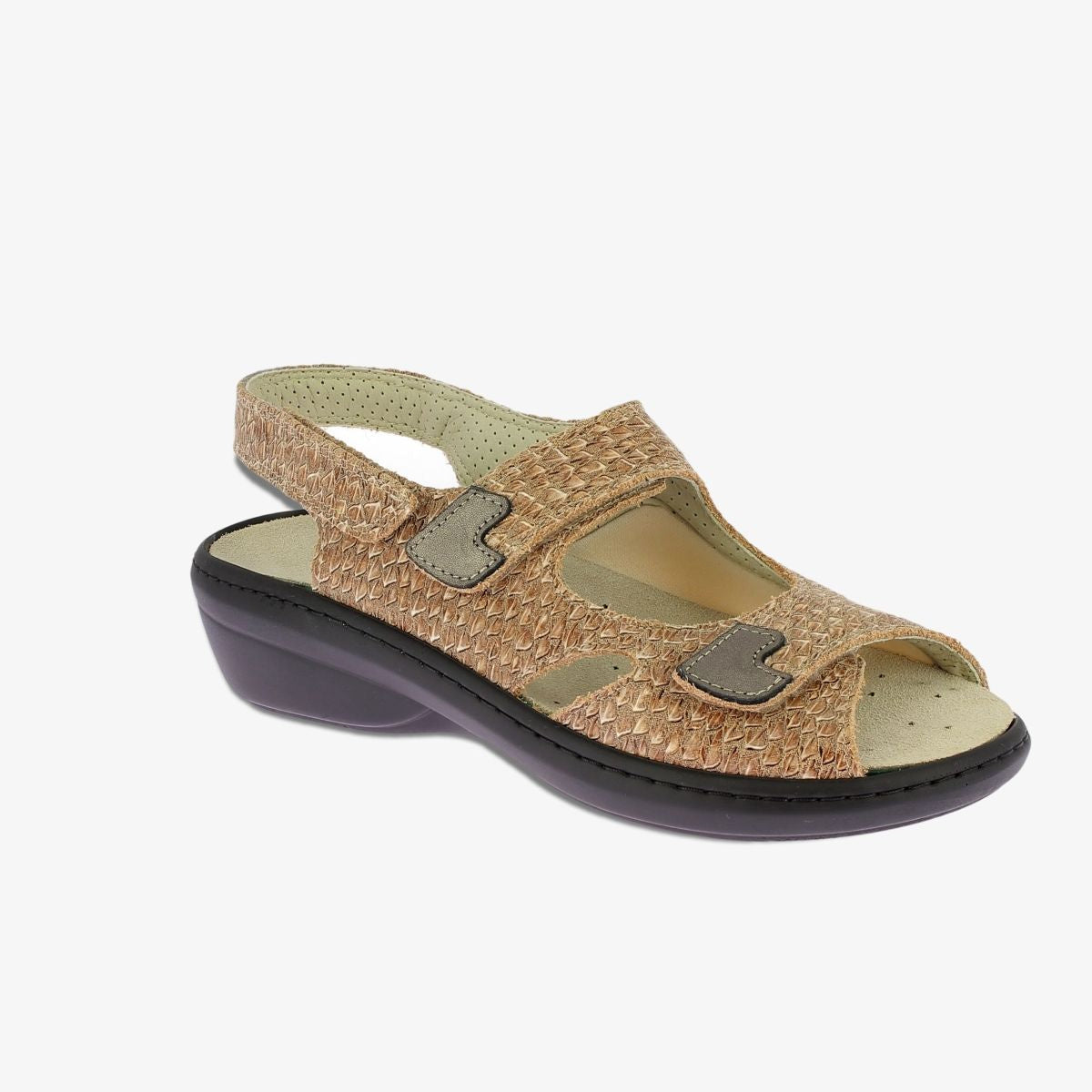 sandale orthopédique femme podowell sable
