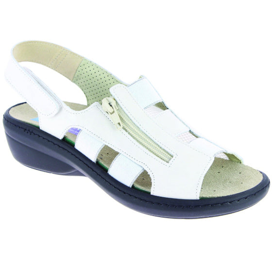 sandale orthopédique femme podowell blanc