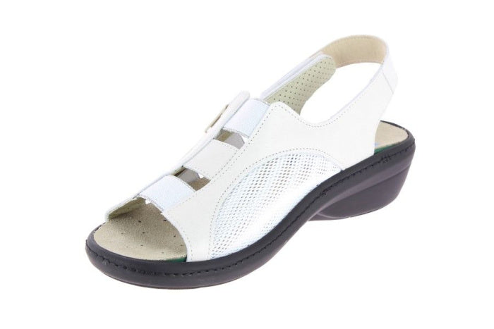 sandale orthopédique femme podowell blanc